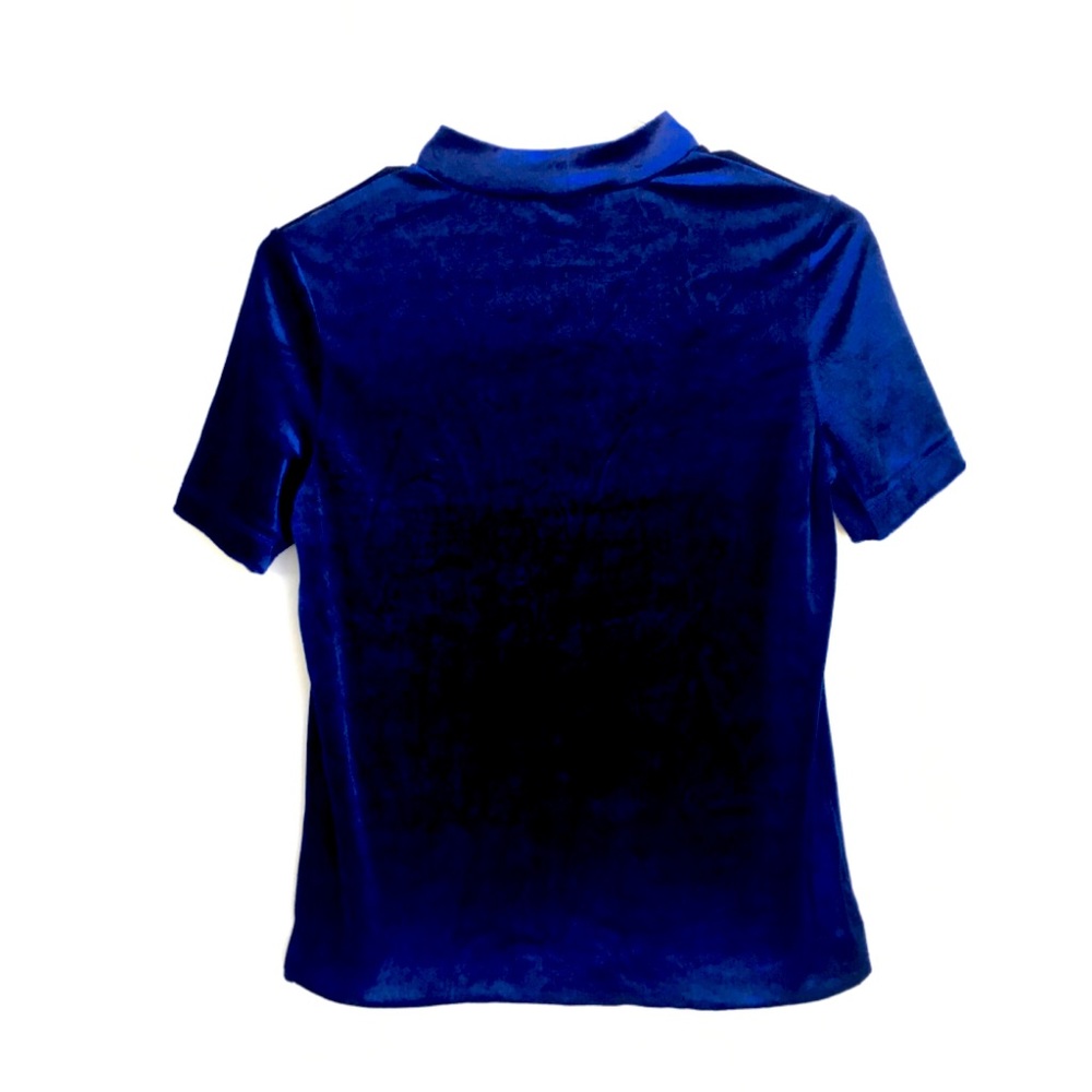 Zara short sleeve navy tops
